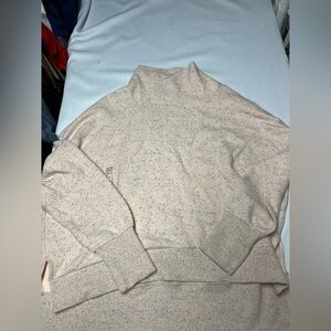 Calia Womens Elevate Herringbone Funnel Neck Pullover Sweatshirt xL